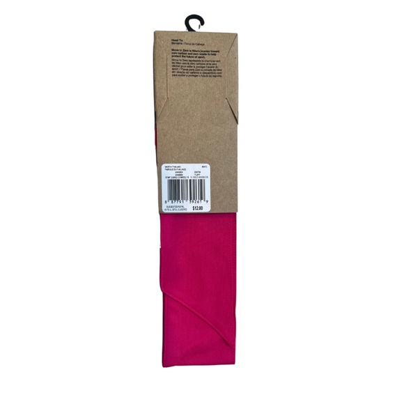 Nike Dry-Fit Head Tie Pink - Picture 4 of 5